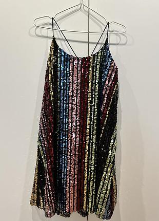 Платье в пайетки