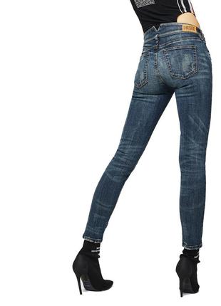 Джинсы diesel d-ramy 069gc donna sottile skinny оригинал