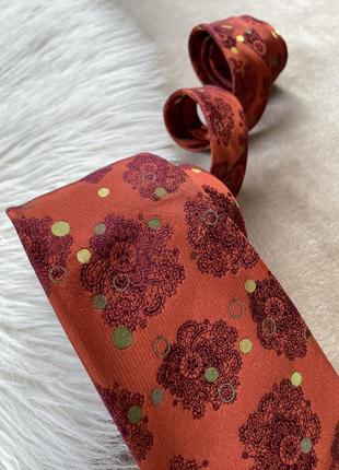 Мужской шелковый галстук kenzo2 фото