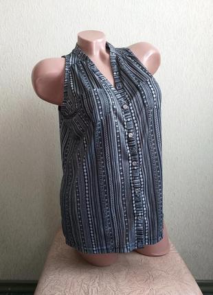 Трикотажная рубашка. туника с удлиненной спинкой. футболка. блуза. в полоску, с орнаментом.3 фото