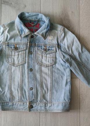 Джисовый пиджак 6-7рочков