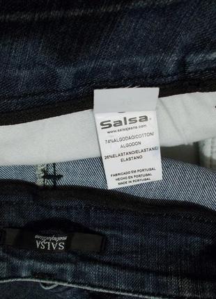 Юбка джинсовая стрейч с разрезами *salsa* португалия 44-46р6 фото