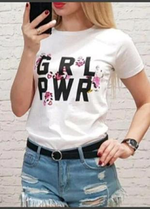 Футболка женская молодежная турция