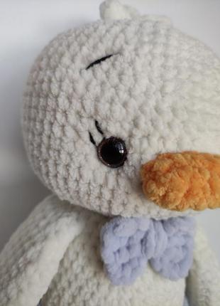 Утка, уточка, игрушка ручной работы, амигуруми