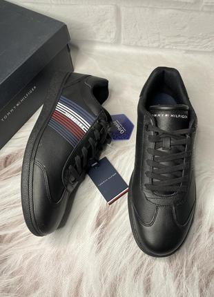 Мужские, кожаные кроссовки tommy hilfiger, оригинал - 43р