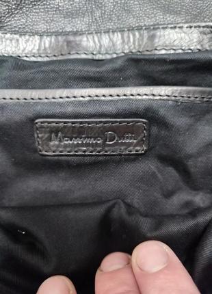 Женская кожаная сумка,мессенджер massimo dutti4 фото