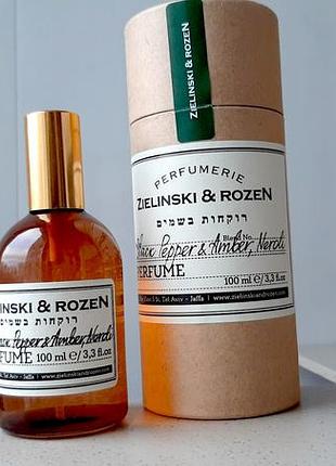 Zielinski & rozen black pepper & amber neroli💥оригінал 1мл розпив аромату затест