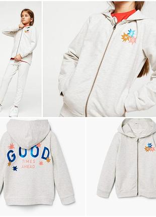 Свитшот худи девочка mango