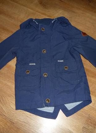 Куртка, ветровка rebel на 2-3 года на коттоновой подкладке5 фото