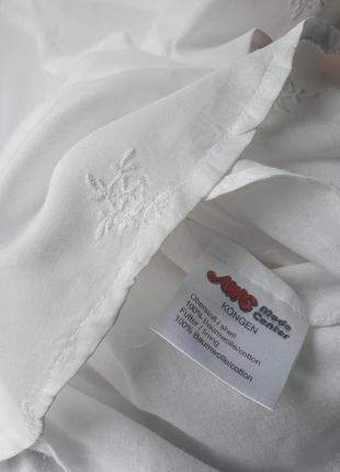 Белая юбка хлопковая вышитая lisa tosca8 фото
