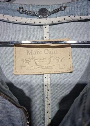 Джинсовая куртка marc cain размер m6 фото