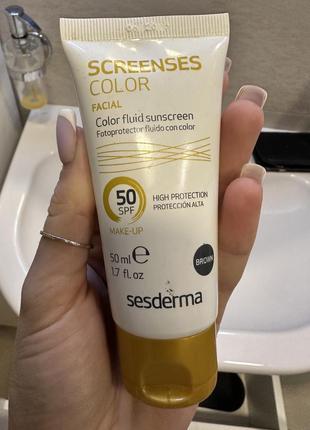 Sesderma spf з тоном