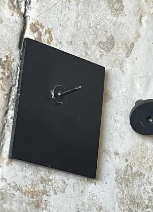 Стилизованная металлическая брошь с эмалью пен значок клетка таро черная кошка пентаграммма2 фото