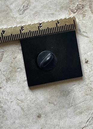 Стилизованная металлическая брошь с эмалью пен значок клетка таро черная кошка пентаграммма4 фото