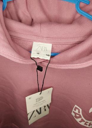 Худи свитшот для девочки zara 3