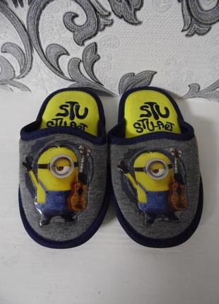 Тапочки комнатные minions