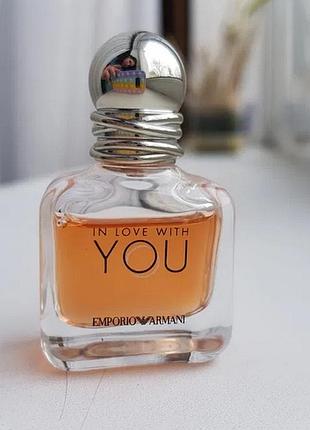 In love with you emporio armani оригинал миниатюра 7мл2 фото