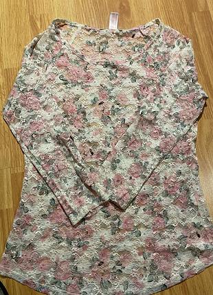 Блузка, кофта в сетку