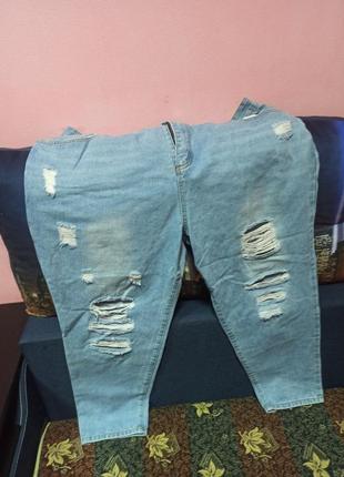 Джинсы большого размера shein curve