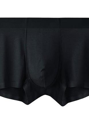 Трусы боксеры 3d бесшовные тонкие harko l черный