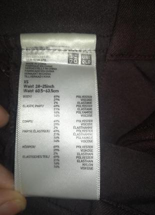 Брюки женские uniqlo xs8 фото