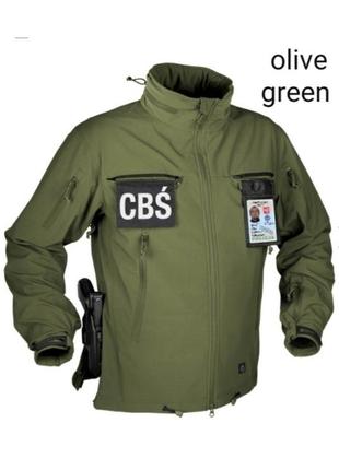 Куртка cougar qsa soft shell windblocker helikon-tex® olive green, хл