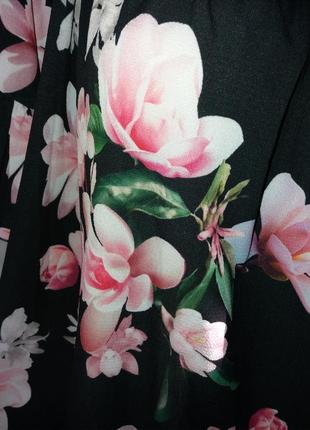 Суперская фактурная блуза с открытыми плечиками,60-64разм.4 фото