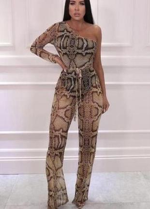 Комбинезон сеточка питон