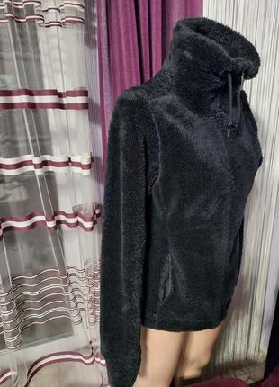 Демисезонная меховая куртка, кофта тедди esmara черно цвета 44-462 фото