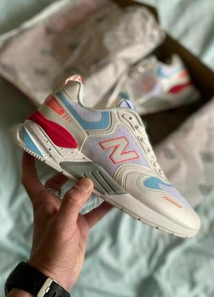 New balance 1974 кросівки в сітку + шкіра 36-39р