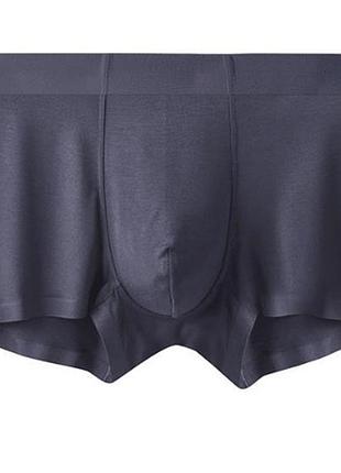 Трусы боксеры 3d бесшовные тонкие harko m темно-серый