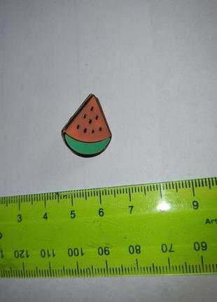 Модний значок кавун арбуз ягода на одяг пін модный пин на одежду рюкзак pin
