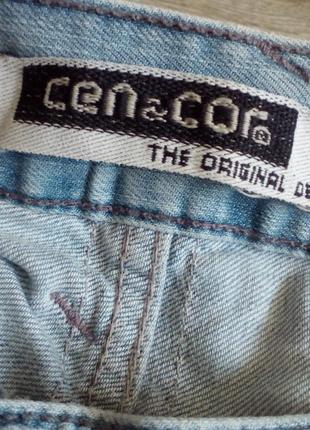 Літні чоловічі джинси 52-54. cen&cor оригінал6 фото