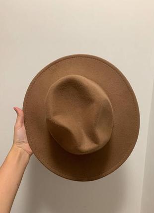 Капелюх федора коричневий 32 уцінка (дивіться фото та опис товару!!!)