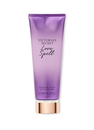 Лосьон для тела fragrance lotion love spell victoria’s secret 236мл