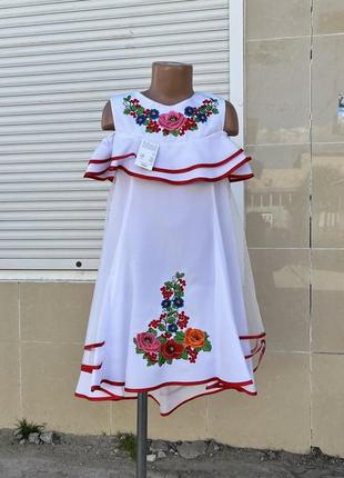 Вишита сукня,