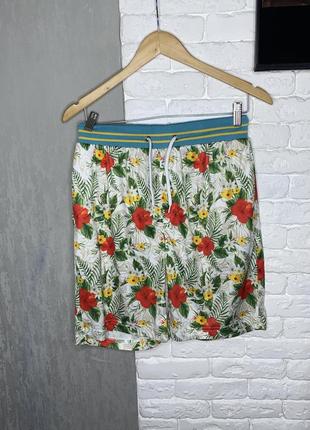 Яркие трикотажные шорты brave soul, m