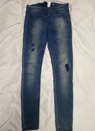 Джинси, джегинсы, штани, штанці, скіні з високою талією