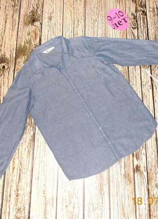 Стильна сорочка h&m для дівчинки 9-10 років,134-140 см