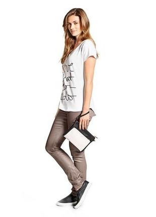 Летние джинсы слимы с серебристым отблеском, tcm, tchibo, германия