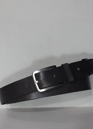 Ремень 01.071.339 оливковый кожаный шириной 35 мм. италия