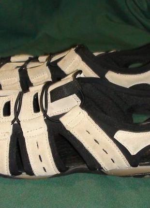 Rieker - шкіряні босоніжки-сандалі1 фото