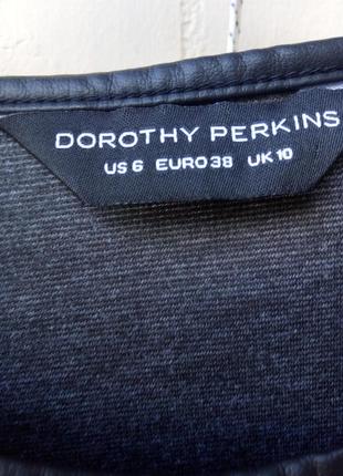 Сукня тепле синє чорне сіре пряме в клітину від dorothy perkins4 фото