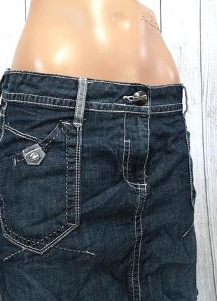 Юбка стильная мини, джинсовая marks&spencer3 фото