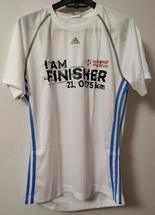 Беговая футболка adidas climalite (size s) running1 фото