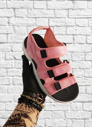 Жіночі літні сандалі \ сланці disruptor sandals pink white.