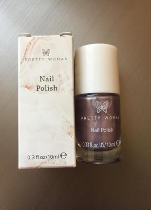 Лак для нігтів блакитний металік, pretty woman usa