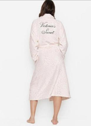 Флисовый плюшевый халат victoria’s secret виктория секрет оригинал