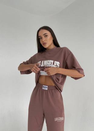 Костюм (футболка +джоггеры)