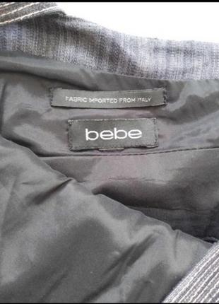 Красивый джинсовый сарафан платье bebe 34-36 3